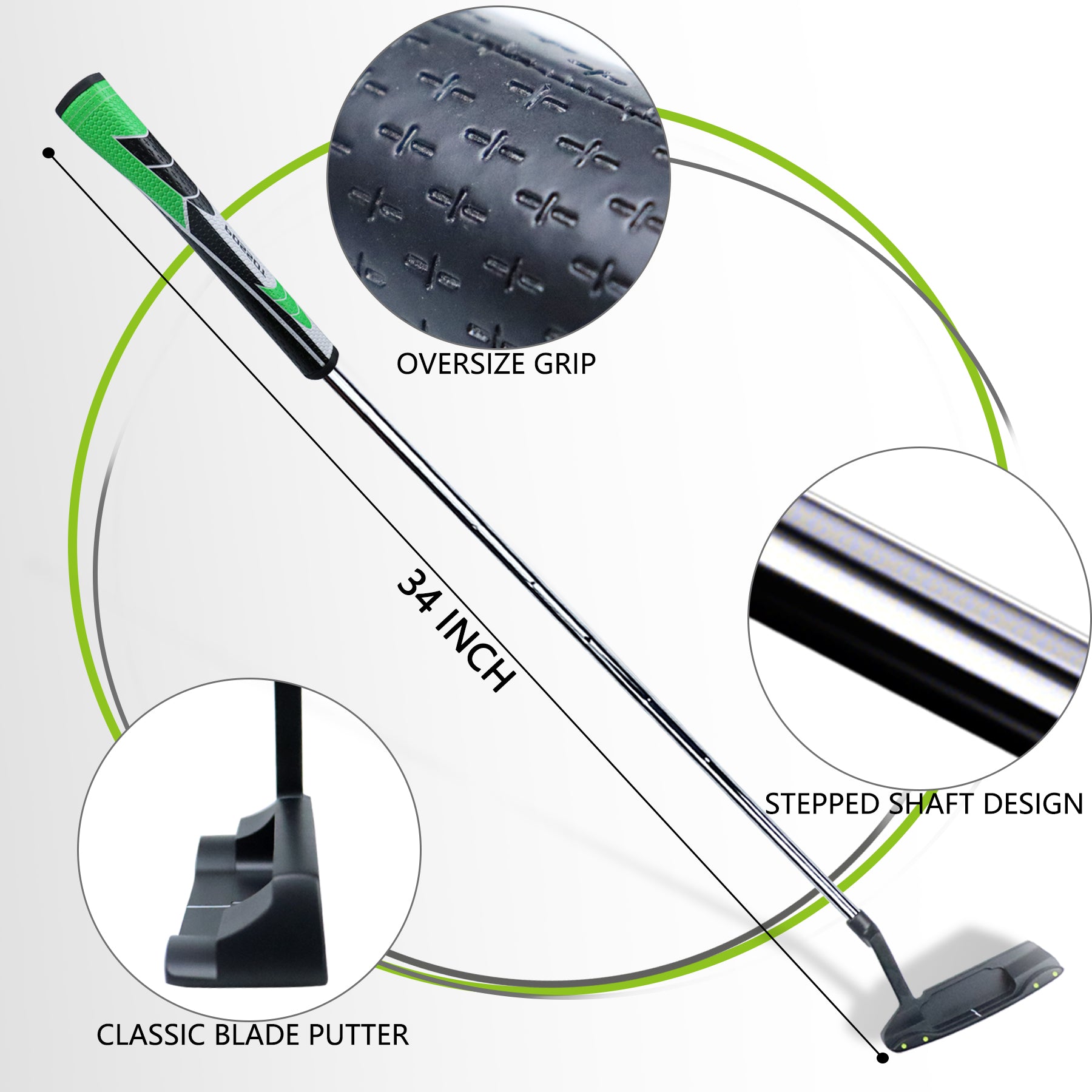 Golf Putter CNC Milled Premium Putter Golf for Tournament Play